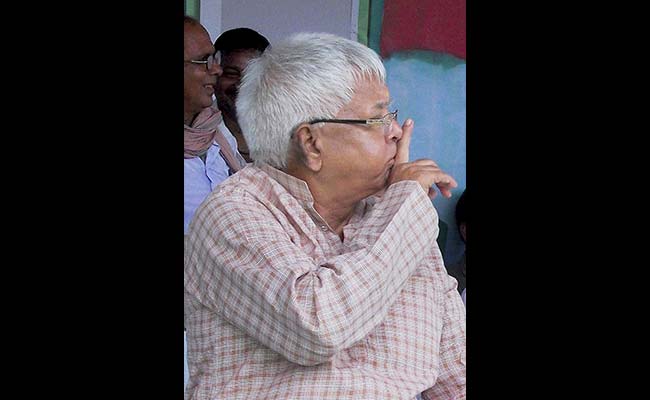 RJD Chief Lalu Prasad Booked for 'Narbhakshi' Comment Against Amit Shah