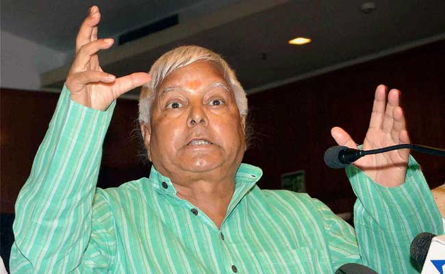 मोदी अपने मनगढ़ंत 'शैतान' से बिहार को अपमानित न करें : लालू