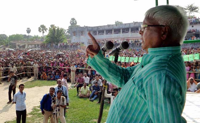 Lalu Prasad Files Bond in Case Against Him Over 'Casteist' Remarks