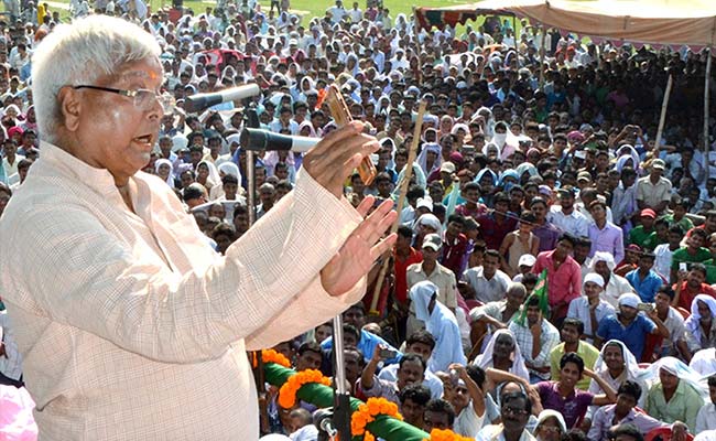 Case Filed Against RJD Chief Lalu Prasad Over Beef Remarks