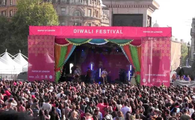 At London's Diwali Celebrations, Food, Dance and Yoga