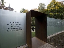 Berlin Memorial for Roma Victims of Nazis Defaced Berlin Memorial for Roma Victims of Nazis Defaced