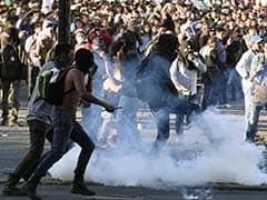 Clashes After Mexico City Massacre Protest