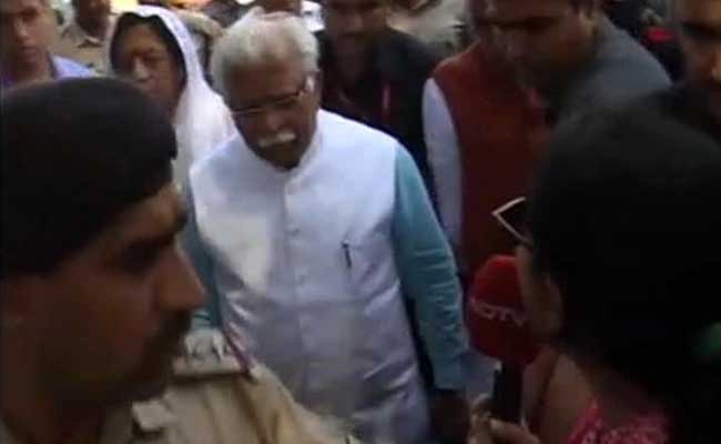 Under Fire, Haryana Chief Minister Visits Family of Dalit Children Burnt Alive