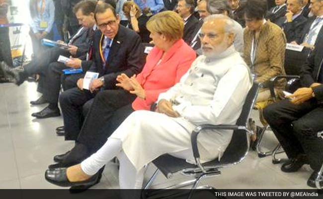 PM Narendra Modi's 'Make in India' Pitch at Meeting with Chancellor Angela Merkel