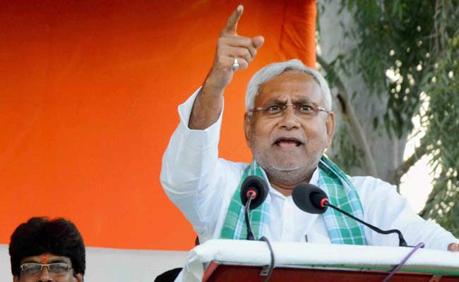 'Are There No Other Leaders in BJP?,' Asks Bihar Chief Minister Nitish Kumar