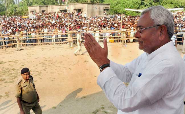 Imminent Defeat in Bihar Forced PM to Talk of Corruption: Nitish Kumar