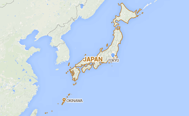 Okinawa Map Of Japan - Ricky Christal