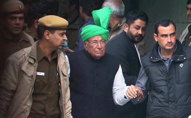 Disproportionate Assets Case: Court Takes OP Chautala In Custody