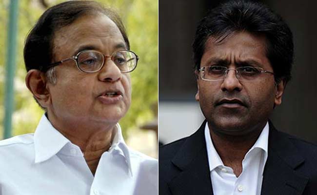 BJP, Congress Spar Over Chidambaram's Letter on Lalit Modi