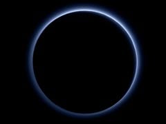 Blue Skies, Frozen Water Detected on Pluto