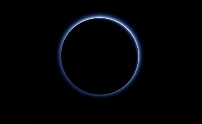 Blue Skies, Frozen Water Detected on Pluto
