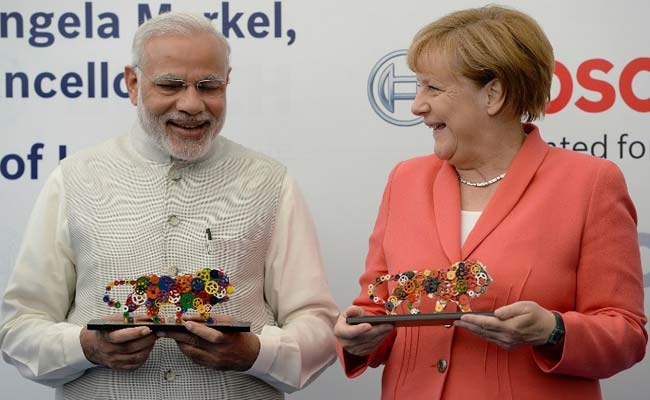 In Bengaluru, PM Modi and Chancellor Merkel Discuss Digital Future Together