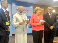 PM Modi, German Chancellor Angela Merkel Visit Bosch Facility in Bengaluru