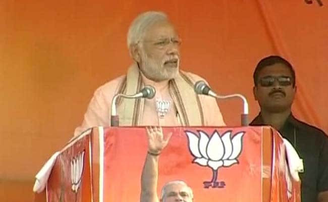 PM Narendra Modi Addresses Rally in Sasaram, Bihar