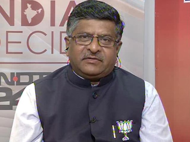 Mobile Operators Should Ensure Their Services are Good: Ravi Shankar Prasad