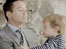 Robert Downey Jr and Son. Here's an <i>Iron Man</i> You've Never Seen Before