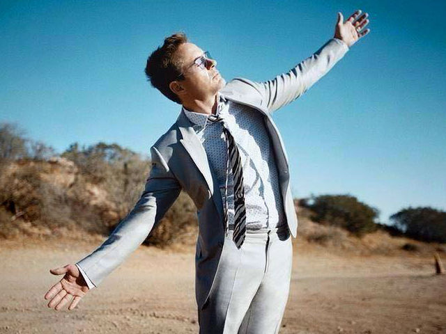 Robert Downey Jr and Son. Here's an <i>Iron Man</i> You've Never Seen Before