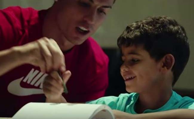 Cristiano Ronaldo's Son is Still Adorably Fascinated By Lionel Messi