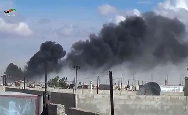 Syria Army in 'Vast Offensive' Backed By Russian Strikes