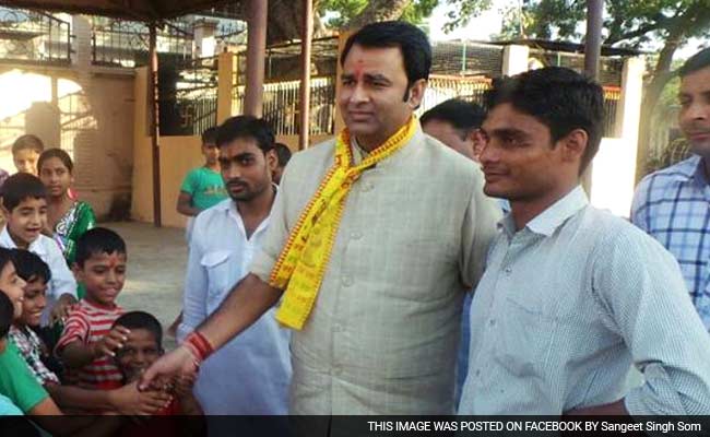 Muzaffarnagar Riots Case: BJP Legislator Sangeet Som Surrenders, Gets Bail