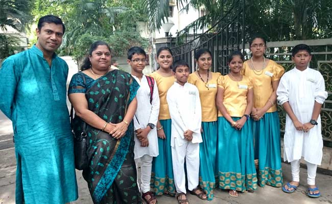 100 Children Pay Tribute to Queen of Carnatic Music MS Subbulakshmi on Her Birth Centenary