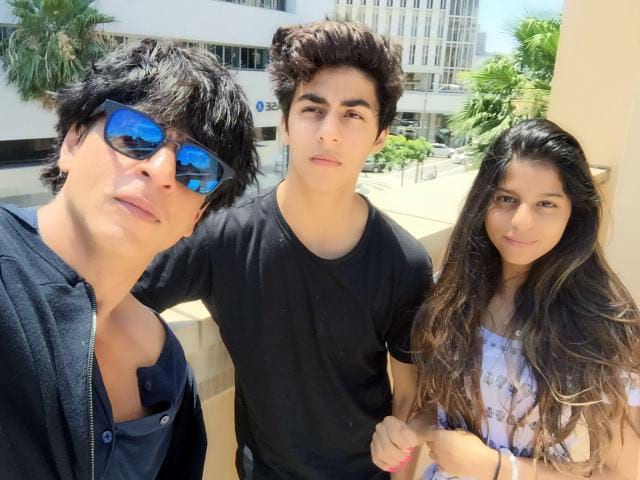 Aryan, Suhana Growing up to be Very Cool. Shah Rukh 'Needs to Keep Up'