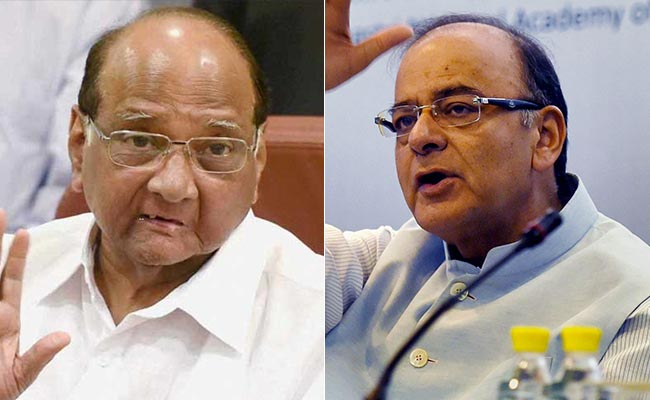 As Sharad Pawar Hosts Arun Jaitley, a Whiff of New Camaraderie