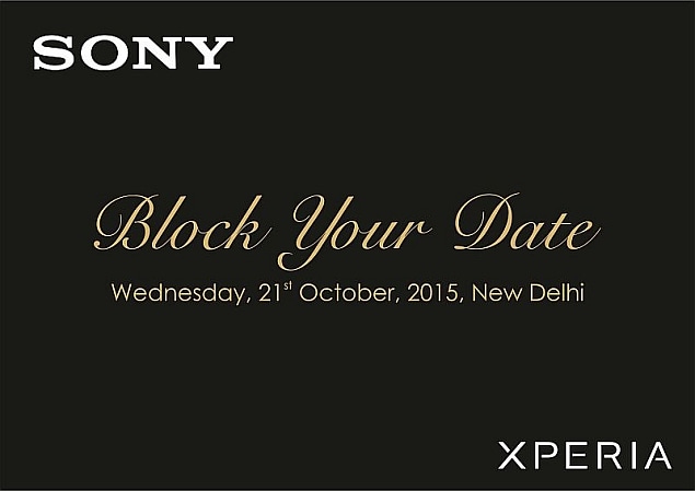 sony india xperia z5 launch invite