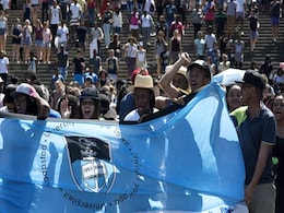 South African Riot Police Clash With Students Outside Parliament South African Riot Police Clash With Students Outside Parliament