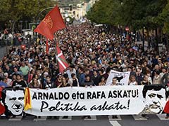 Thousands Rally in Spain for Release of Basque Separatists