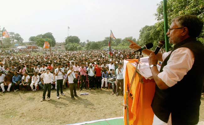 Nitish Kumar, Lalu Shedding 'Fake Tears', Says BJP Leader Sushil Modi