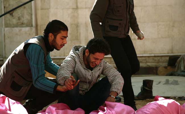 At Least 57 Killed in Missile Attack in a Marketplace in Syria: Report