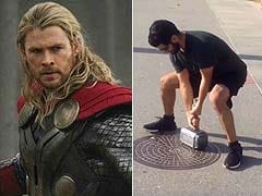 Can you Lift Thor's Hammer? Its Replica Maybe? Probably Not