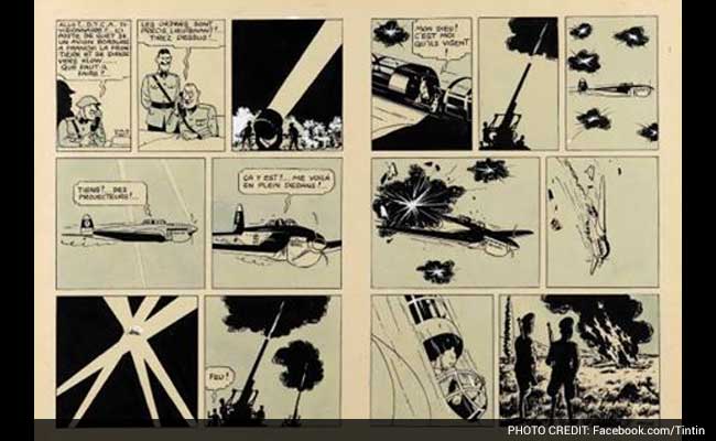 Tintin Comic Strip Fetches Record $1.7 Million at Auction