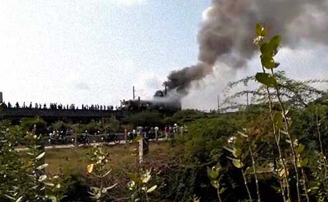 Fire on a Local Train in Chennai, Passengers Escape Unhurt