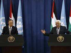 United Nations Chief Urges End to Violence as He Meets Mahmud Abbas