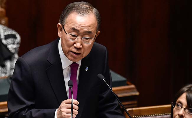 UN Chief Ban Ki-moon Says 'No Plan B or Planet B' in Climate Talks