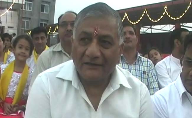No Derogatory Remarks Made by Union Minister VK Singh: Police to Court