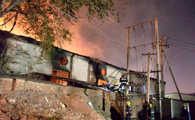 23 Labourers Hospitalised After Fire at Factory in Jaipur