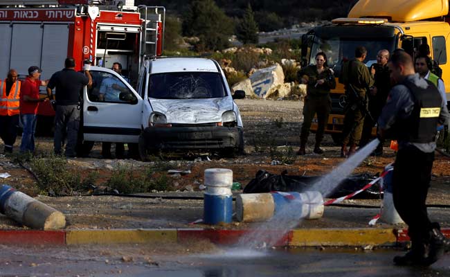 Palestinian Car Attack Injures 2 in West Bank, Driver Killed