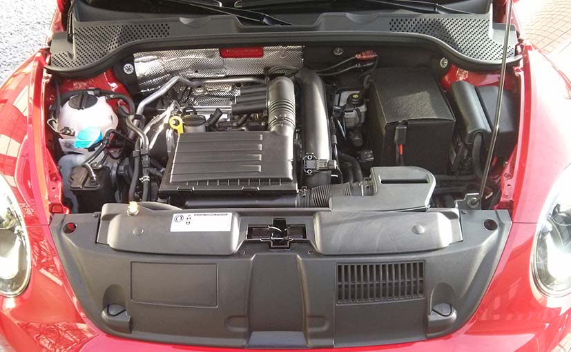 2015 VW Beetle engine