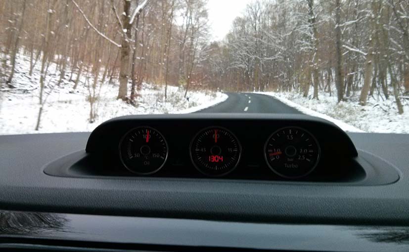 2015 VW Beetle interior