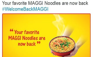 Maggi Noodles is Back: Nestle India Begins Market Rollout