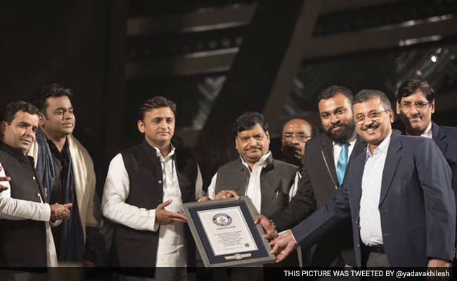 Uttar Pradesh in Guinness Book of World Records for Plantation Drive