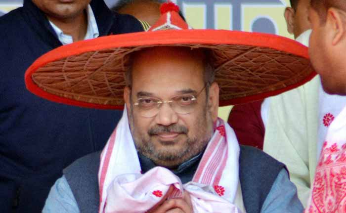 Amit Shah Accuses Assam Government of Allowing Illegal Immigrants