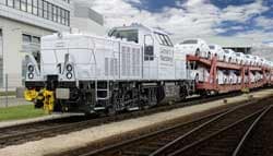 Audi Goes Green With Hybrid Locomotive at Ingolstadt Factory