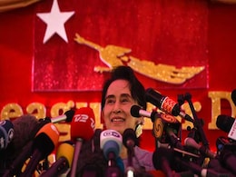 Myanmar's Aung San Suu Kyi Says Will Be Above President in New Government Myanmar's Aung San Suu Kyi Says Will Be Above President in New Government