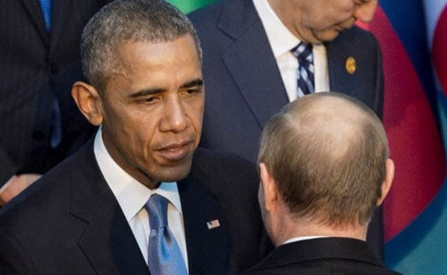 Obama, Putin Agree Need for UN-Negotiated Syria Talks, Ceasefire: US Official