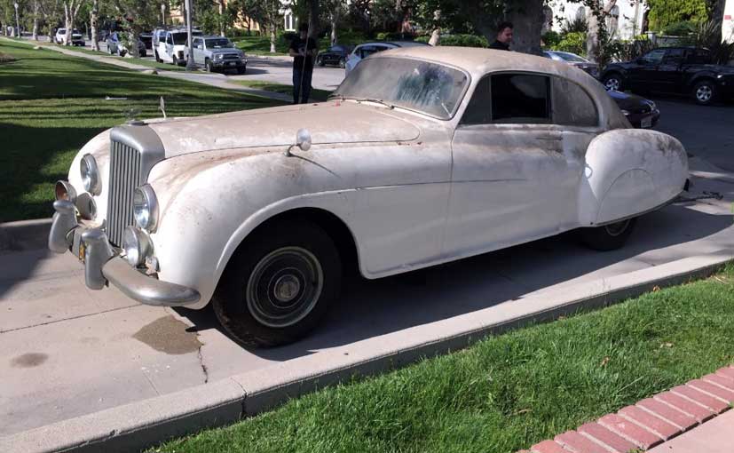 Ian Fleming's Bentley R-Type Found Gathering Dust in LA Garage